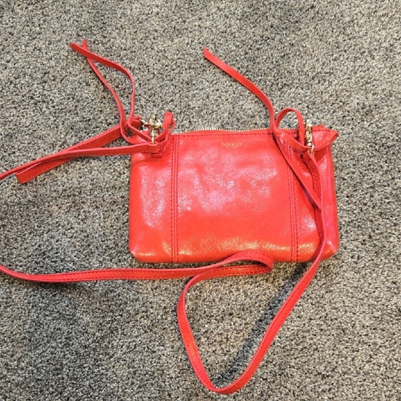 Botkier Women NY Bright Red Crossbody Bag Mini - Picture 1 of 11